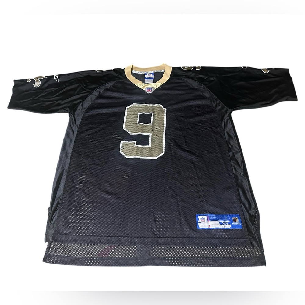Reebok Men New Orleans Saints Drew‎ Brees Home Jersey Sz XL